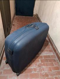 VALIGIA SAMSONITE BLU RIGIDA