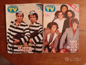 TV SORRISI E CANZONI Rizzoli. Nn. 13/80-28/83.