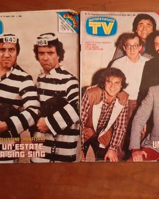 TV SORRISI E CANZONI Rizzoli. Nn. 13/80-28/83.