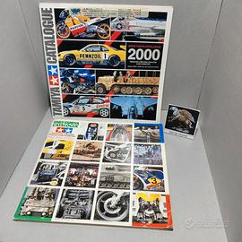 Set 2 Cataloghi TAMIYA anni 1985 e 2000 modellismo