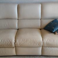 Vento divano in pelle piu Sauna come foto o singol