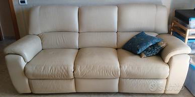 Vento divano in pelle piu Sauna come foto o singol