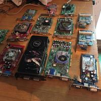 50 Schede video agp da 8Mb a 128Mb. Lista completa