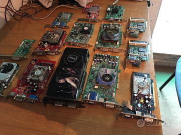 50 Schede video agp da 8Mb a 128Mb. Lista completa