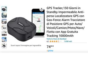 TRACKER GPS TK905B-2G