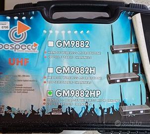 Radiomicrof. Bespeco doppio mic+lavalier perfetto