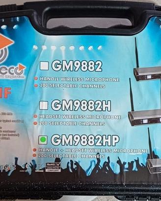 Radiomicrof. Bespeco doppio mic+lavalier perfetto