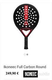 Racchetta da padel. Ikoneec R-Carbon. Nuova