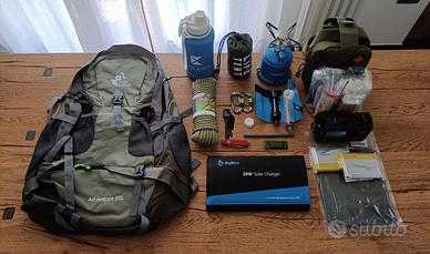 Zaino di sopravvivenza - Dotazione Media