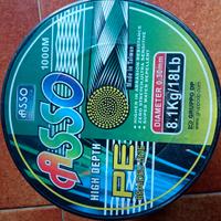 Trecciato multifibre pesca Asso.