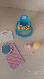 Barbie. Oggetti nursery Famiglia Cuore 