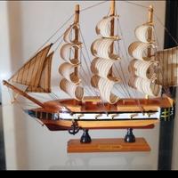 Modellino Artigianale Veliero Nave da Guerra