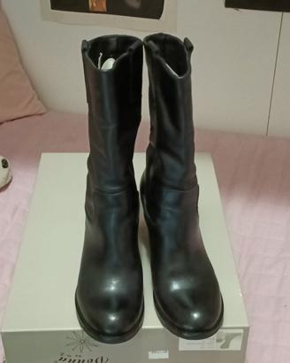 stivale corto donna mis 38 nero