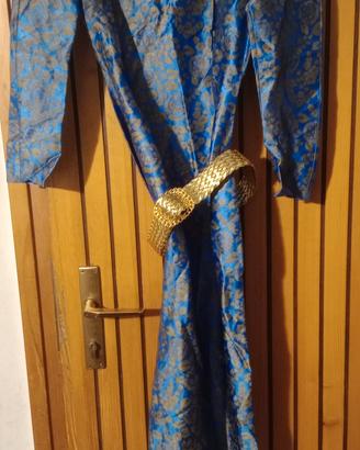 vestito raso tubino fatto a mano 