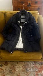 Elegante piumino lungo da donna Paul & Shark