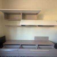 Mobile tv piu sportelli a muro