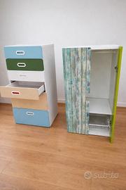 Mobili contenitori per cameretta 