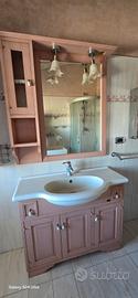 Mobile bagno Completo  + Vetrina a muro