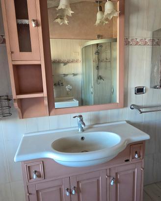 Mobile bagno Completo  + Vetrina a muro