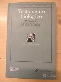 Libro Testamento Biologico (Umberto Veronesi)