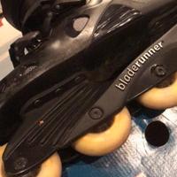 Pattini in linea con scarponcini misura 44.5