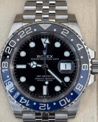 Rolex GMT-Master II Batgirl 126710BLNR Jubilee