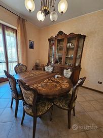 sala da pranzo in stile Rococò 