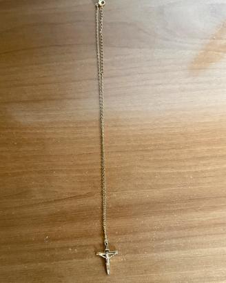 Collana con crocifisso