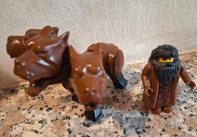 Fluffy e Hagrid  Harry potter lego
