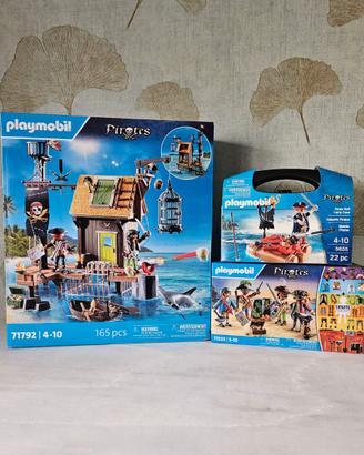 Playmobil Pirates 71792 + 71533 + 5655.