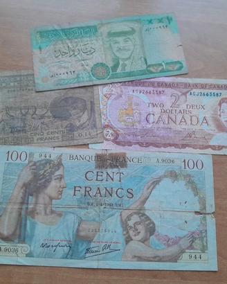 Lotto 4 banconote