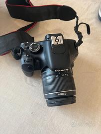 Canon EOS 550D + Obiettivo 18–55mm + accessori