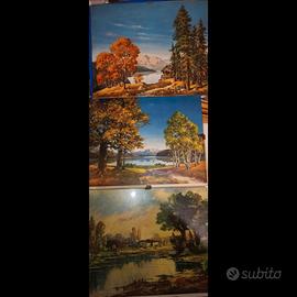 lotto 3 quadretti con stampe