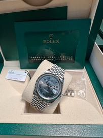 Rolex datejust wimbledon 36mm 12/2025 full 126234