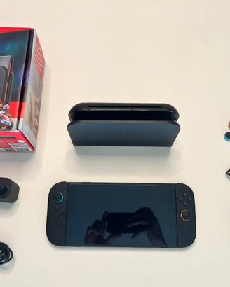 Nintendo switch 2 con costodia da viaggio ecc