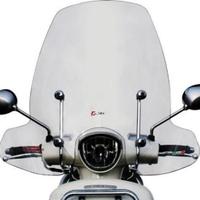 PARABREZZA FACO PER PEUGEOT DJANGO 125 150 + ASTE 