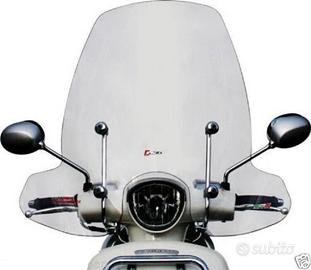 PARABREZZA FACO PER PEUGEOT DJANGO 125 150 + ASTE 