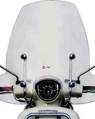 PARABREZZA FACO PER PEUGEOT DJANGO 125 150 + ASTE 