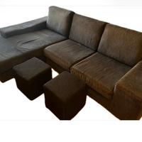 Divano in microfibra