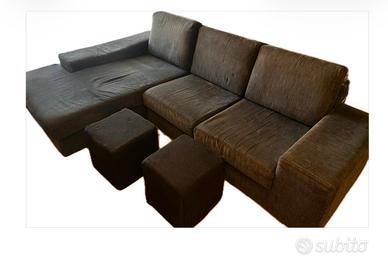 Divano in microfibra