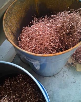 recupero vari  rimanenza di mettalli  rame ottone 