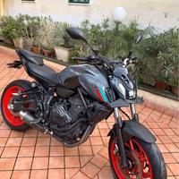 Yamaha mt07 A2 targa polacca