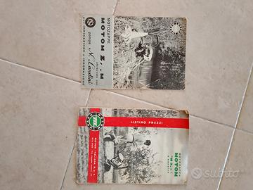 depliant motozappa Motom M3 