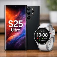 samsung s25 ultra 256giga + orologio watch 7 