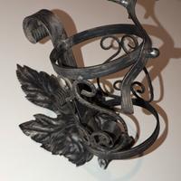 Portabottiglie in ferro battuto