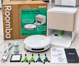 iRobot Roomba Max 705 Combo Robot + AutoWash™ Dock