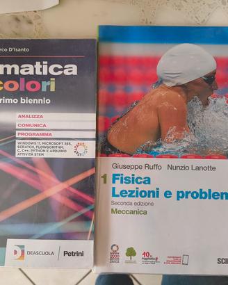 Libri scolastici prima superiore 