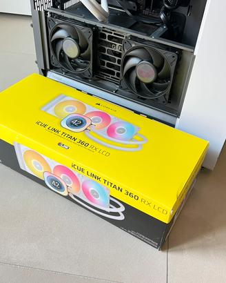Liquido Corsair iCUE LINK Titan 360 RX LCD