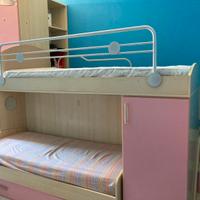 LETTO A CASTELLO 3 POSTI