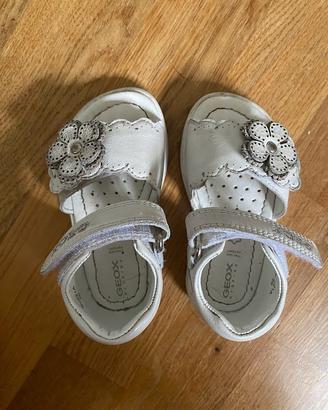 sandalo bianco geox bambina nr 20